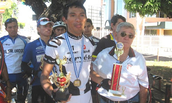 ALDO  "GATO SECO" SALAZAR GANO LA VUELTA CICLISTA A ORIENTE