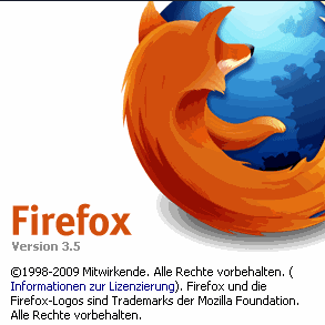 Mozilla Firefox 3.5 rc3