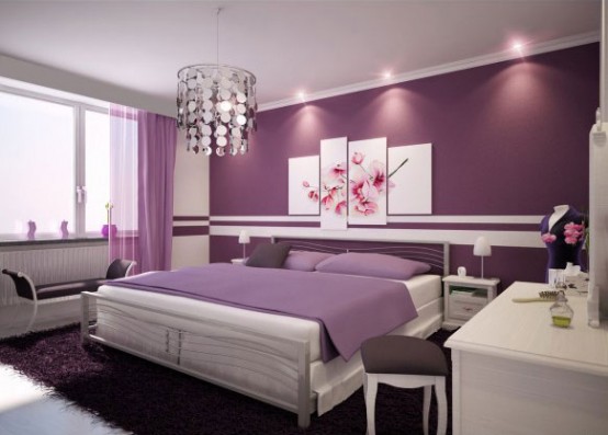 Къщата на Ефи Exotic+Violet+Bedroom+Interior+Design+Ideas