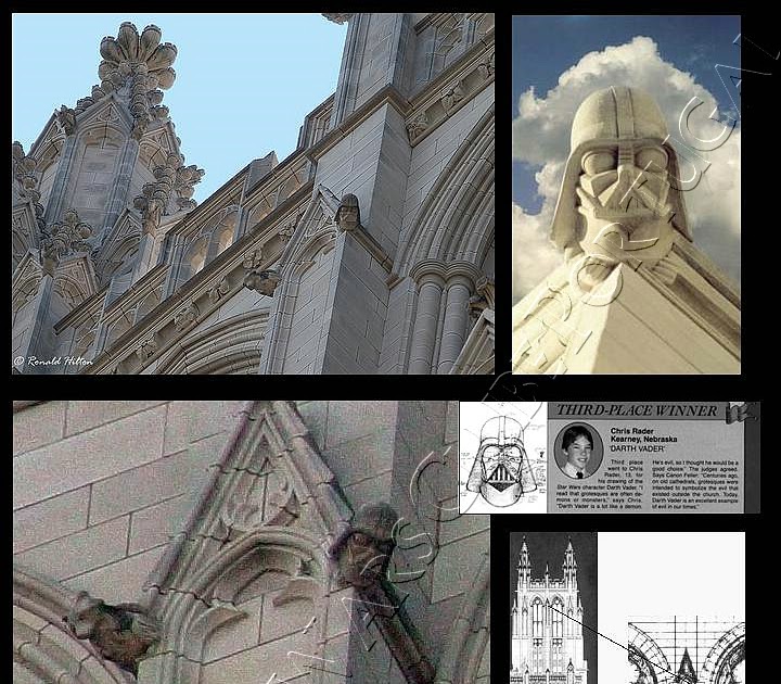 MUNDO CURIOSIDADE Darth Vader em uma catedral