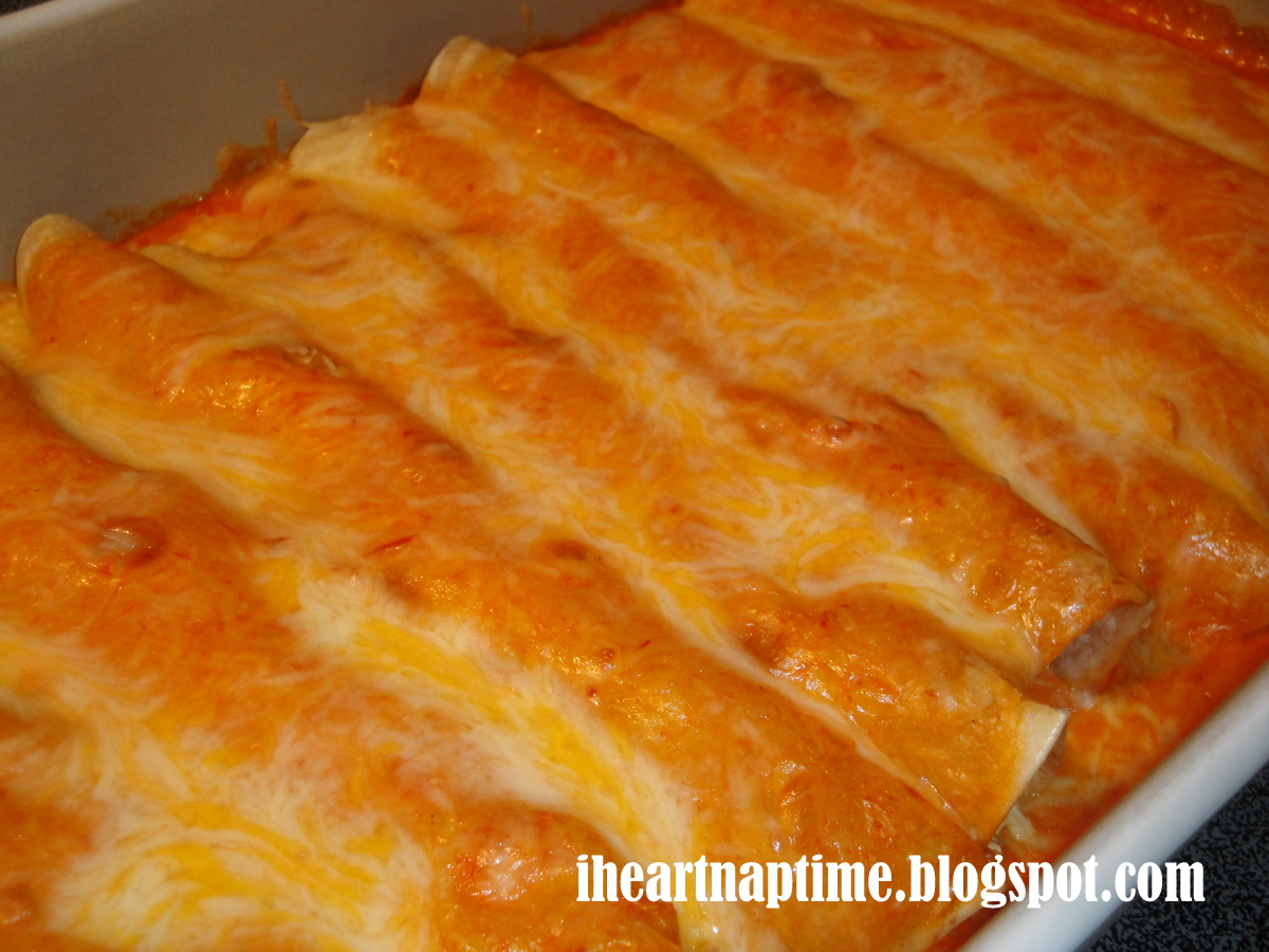 Creamy Chicken Enchiladas! I Heart Nap Time