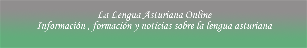 La lengua asturiana online