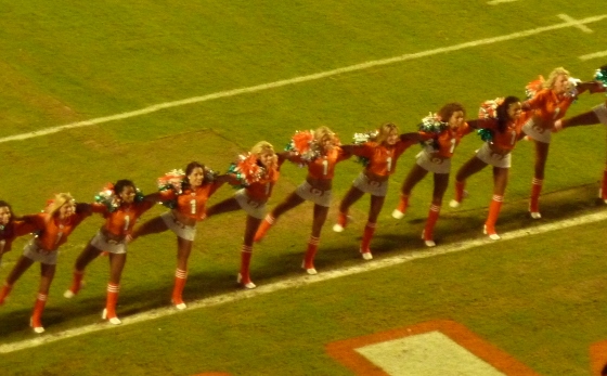 Um jogo no SunLife Stadium de Miami