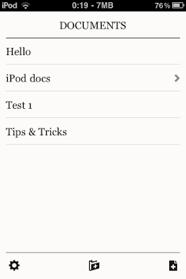 PlainText Text Editor With DropBox Sync for iPad and iPhone