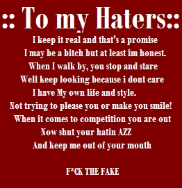 Hater Quotes For Girls