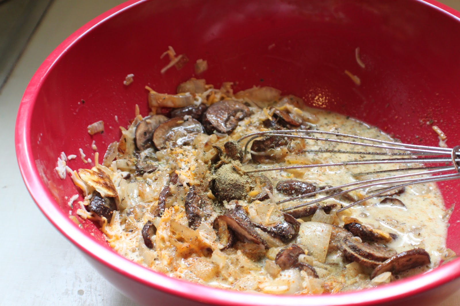 Mushroom Onion Quiche – Clearly Delicious