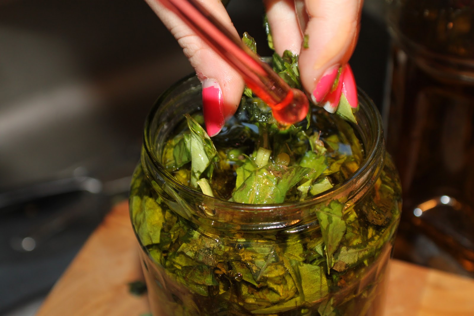 Basil Infused Olive Oil Clearly Delicious