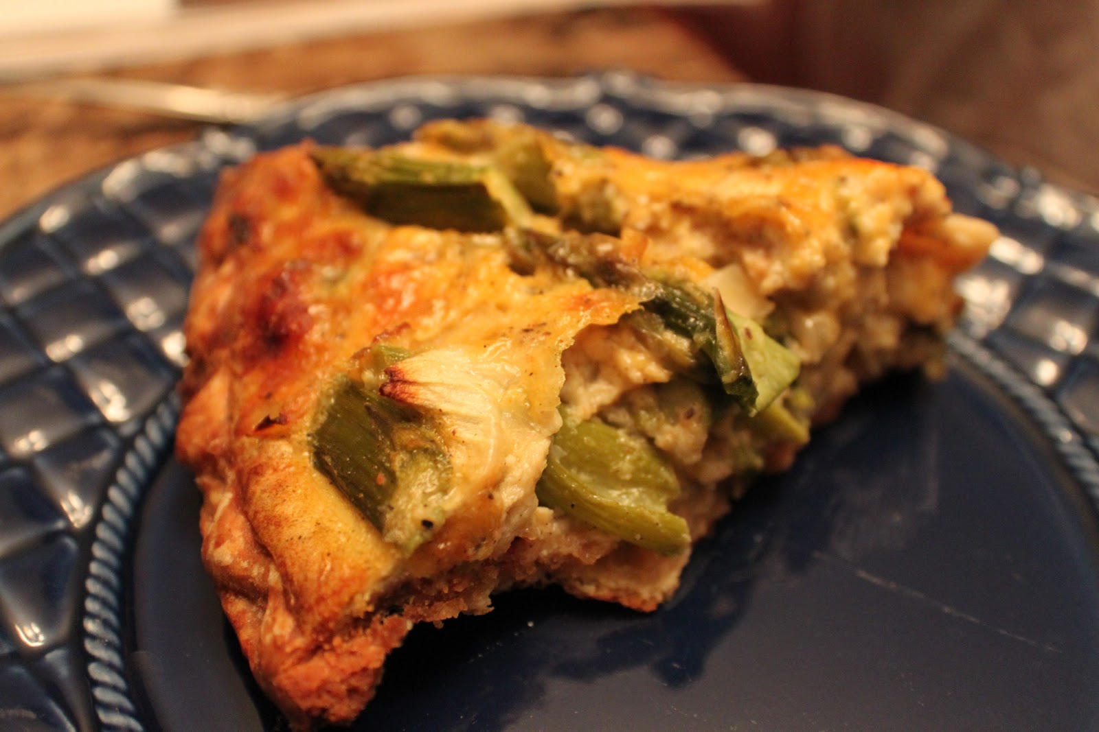 Asparagus Onion Quiche Clearly Delicious