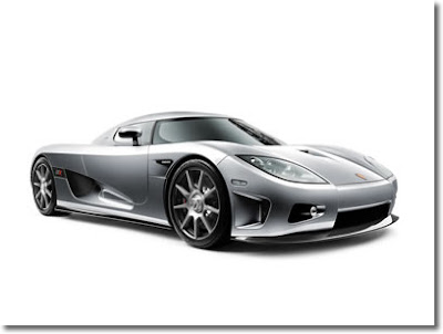 The Koenigsegg CCX features a completely new set of body and interior parts.