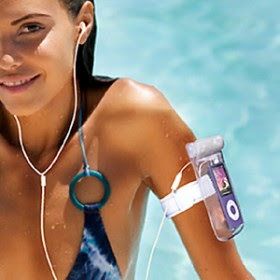 iSwim Waterproof iPod Case and Headphones