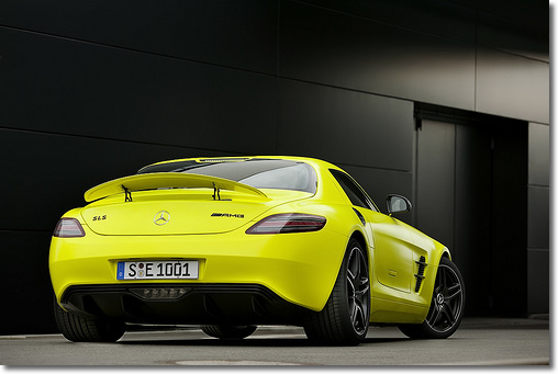 Mercedes Sls Amg E Cell. SLS AMG makes a statement: