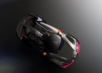 Citroen SURVOLT Concept Art Car by Francoise Nielly Citroen SURVOLT Concept Art Car by Francoise Nielly