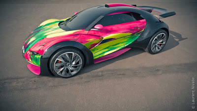 Citroen SURVOLT Concept Art Car by Francoise Nielly Citroen SURVOLT Concept Art Car by Francoise Nielly