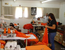 El taller en plena labor