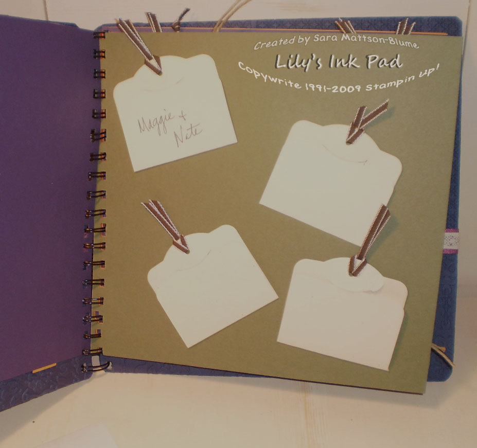 Lily's Ink Pad A Vintage Wedding Guest Book