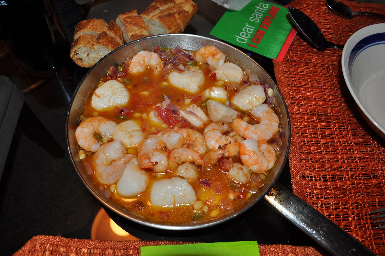 Eating at Home with Glenn Marsala Shrimp A Mario Batali recipe