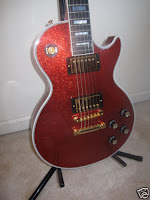 2009 Gibson Custom Red Sparkle Les Paul