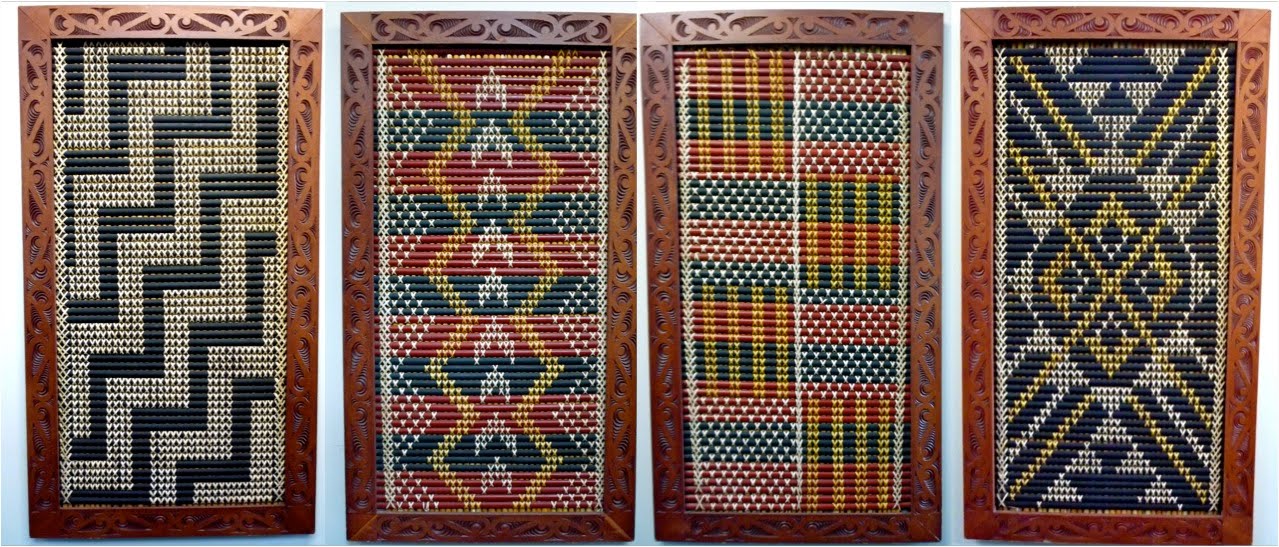 365 Days as it happens Day 88 Tukutuku panels