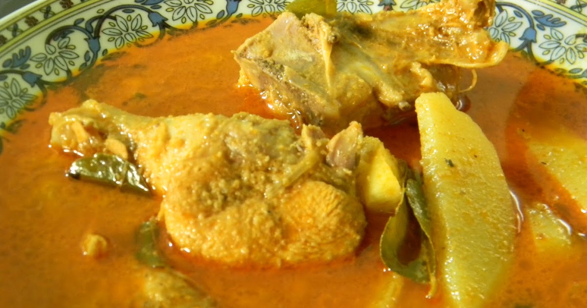 Fisya's Gourmet Kari ayam (Kerisik Version)