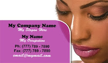 Lovely Skin Care & Makeup Business Cards