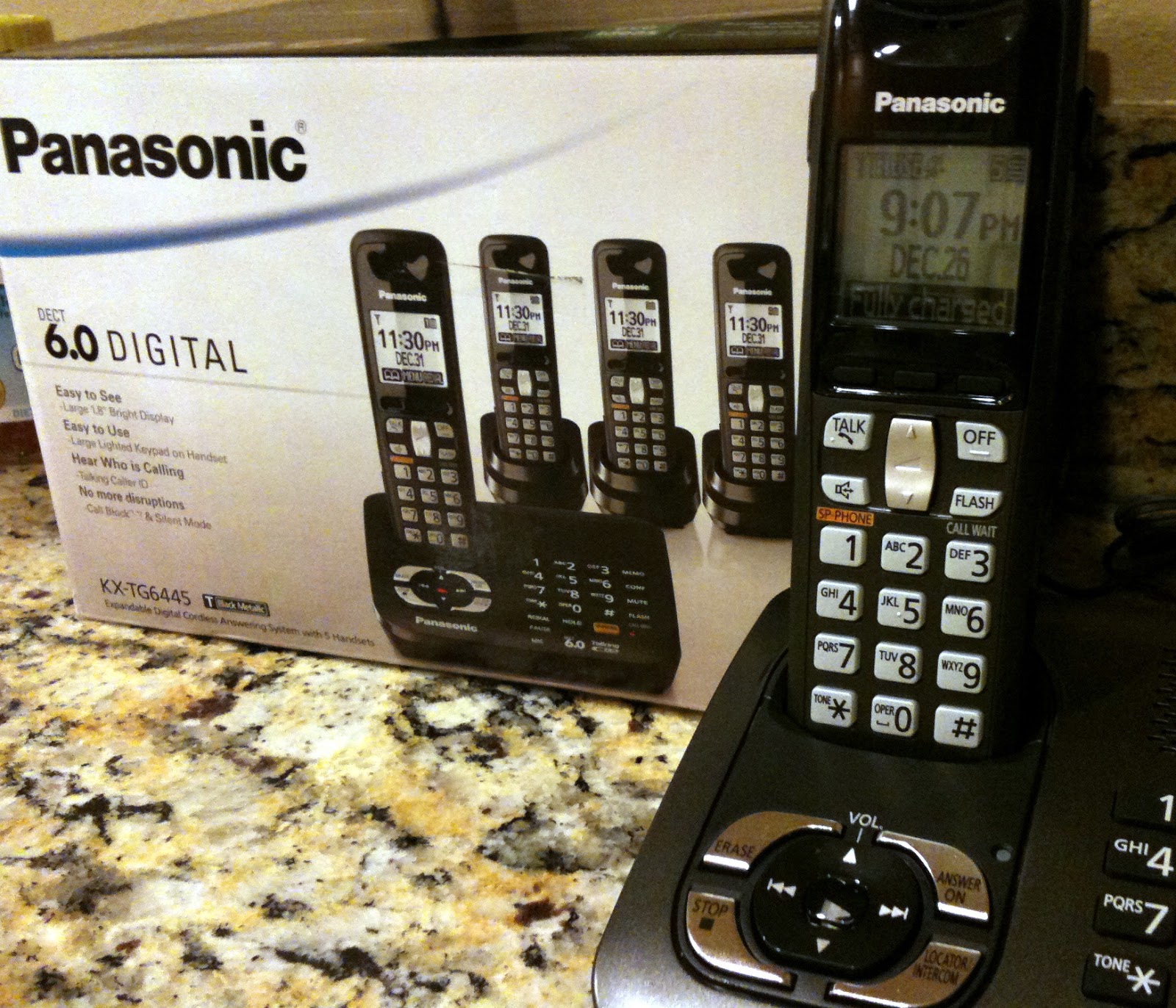 Cutting the Cord and Cutting the Bills Panasonic KXTG6445 a great