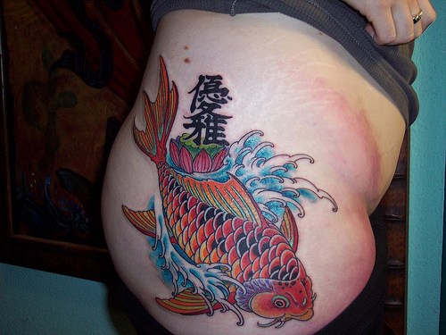 Japanese Koi Fish Tattoo Art