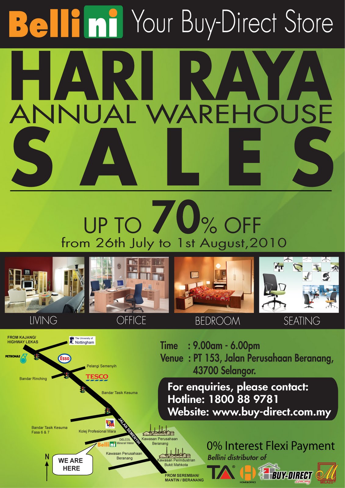 Your BuyDirect Store Hari Raya Annual Warehouse Sales