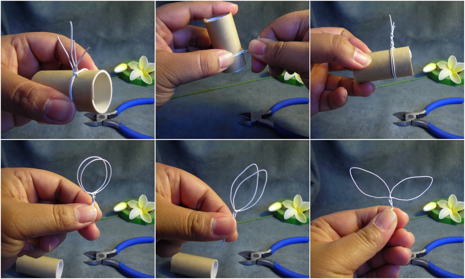 Rad Linc Crafts Making Nylon Flowers, Part 3 Making Plumerias