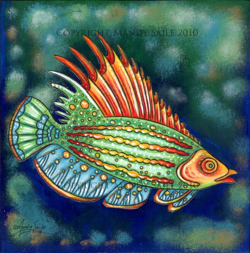 Funky Fish Paintings