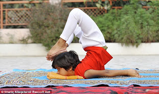 Shruti Pandey - World's Youngest Yoga Teacher In India