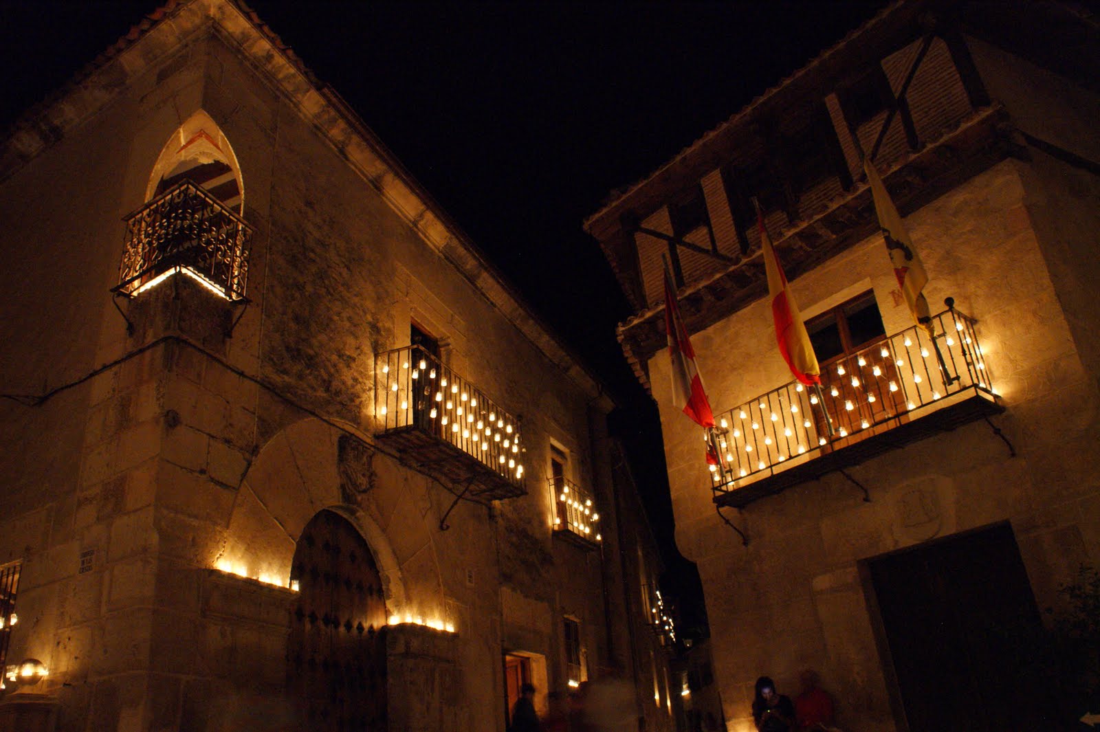 pedraza segovia noche de las velas