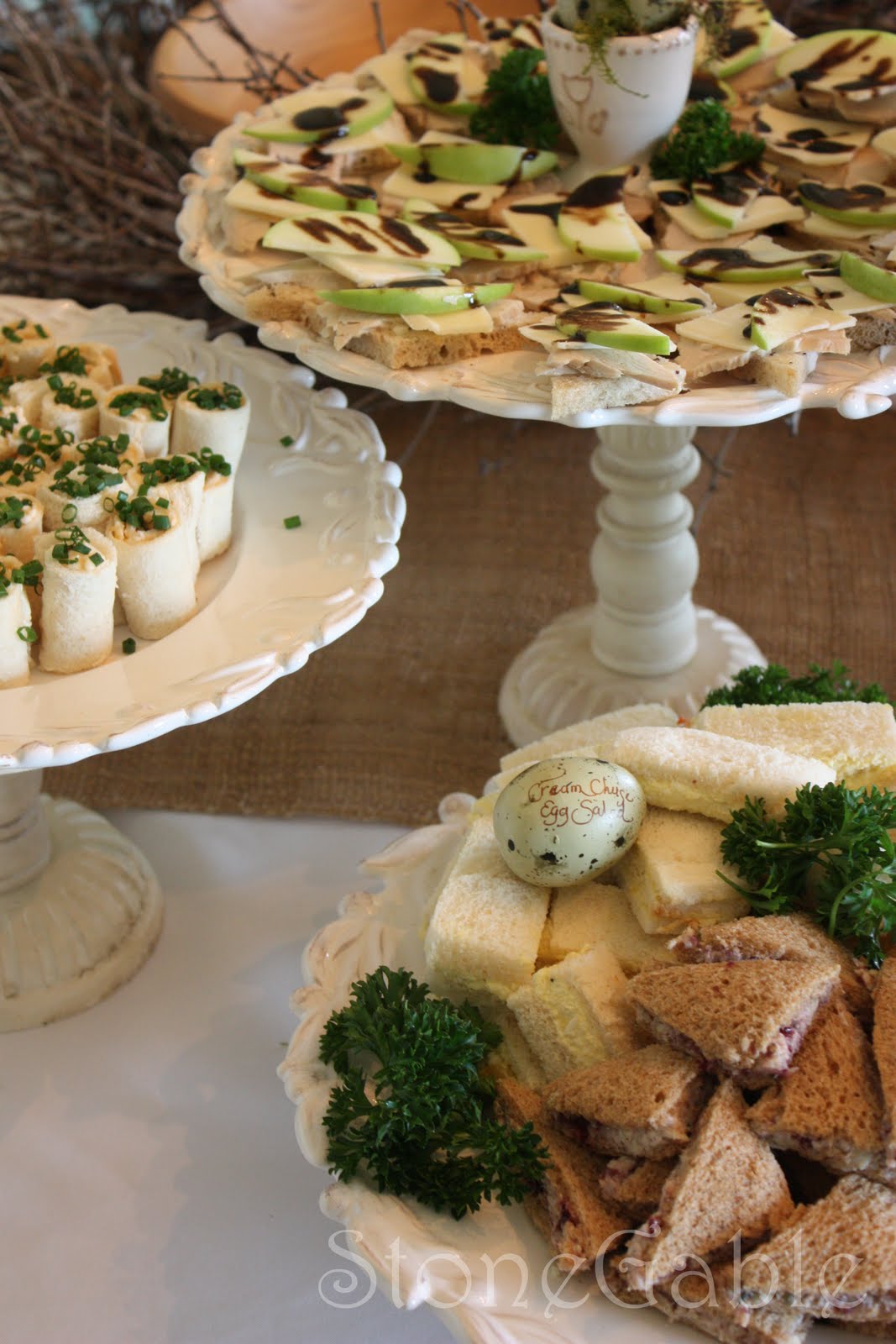 Tea Sandwiches and Punch: