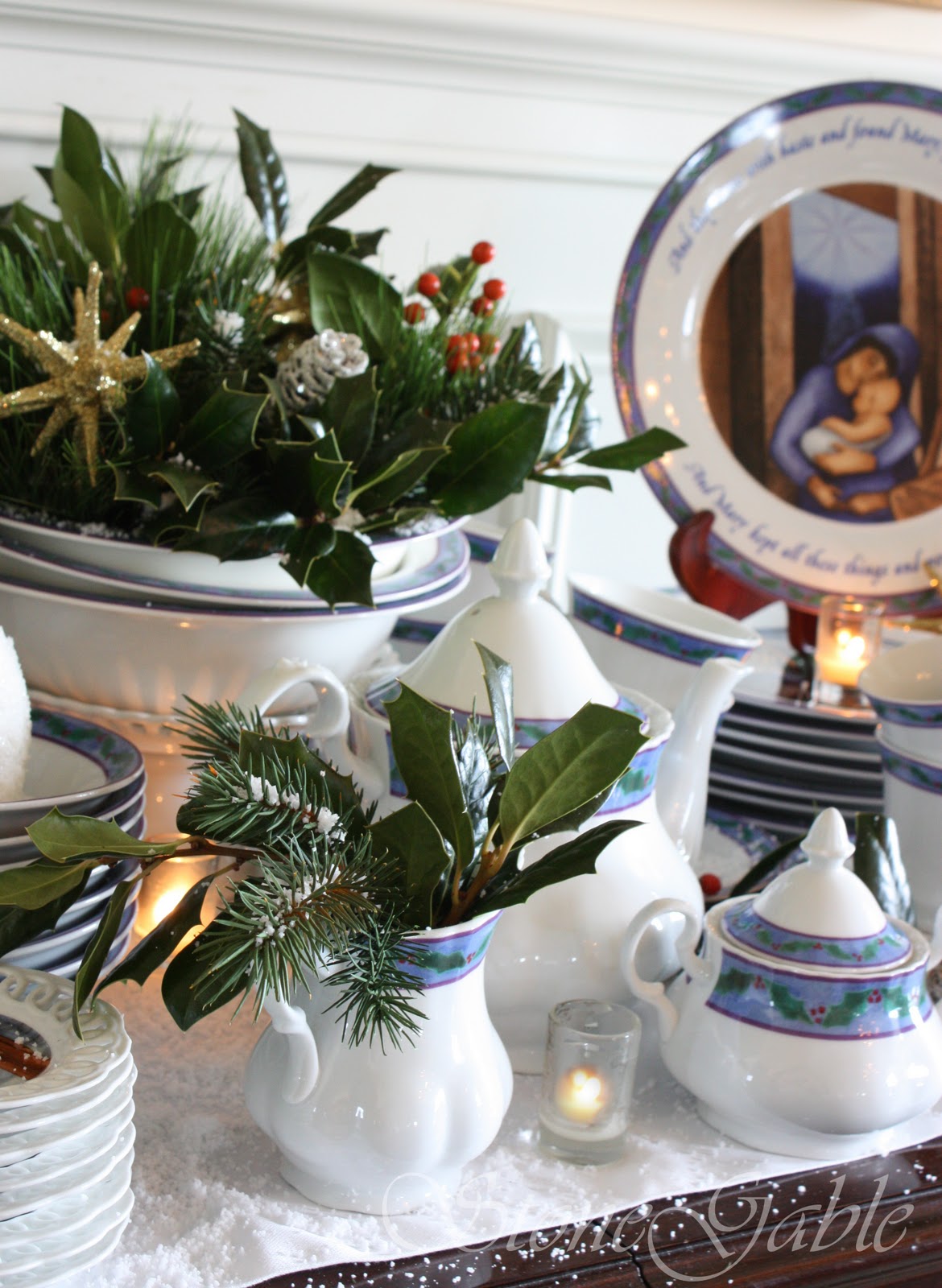 dinnerware giveaway dinner bethlehem stonegable table stonegableblog thanksgiving menu weekly farmhouse november