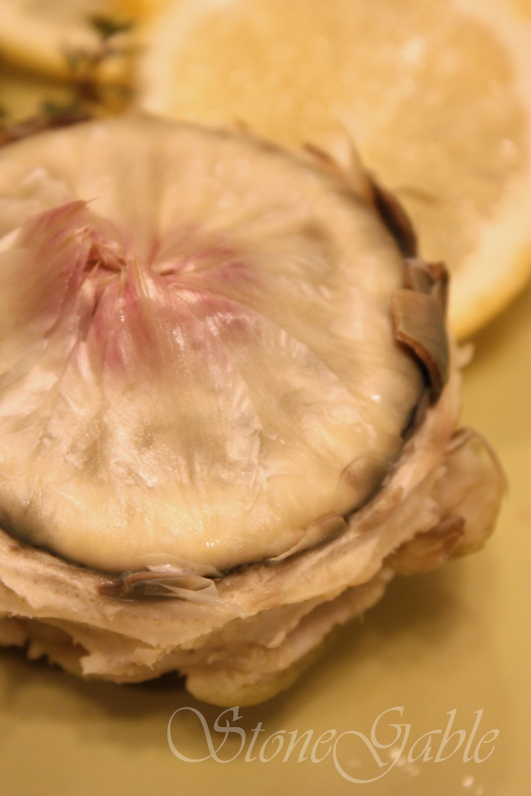 HOW TO EAT AN ARTICHOKE StoneGable