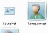 Importare i vCard (file.vcf) nei contatti Windows e in Microsoft Outlook