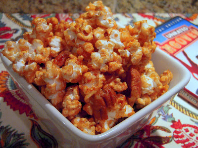 Popcorn pecan caramel recipe