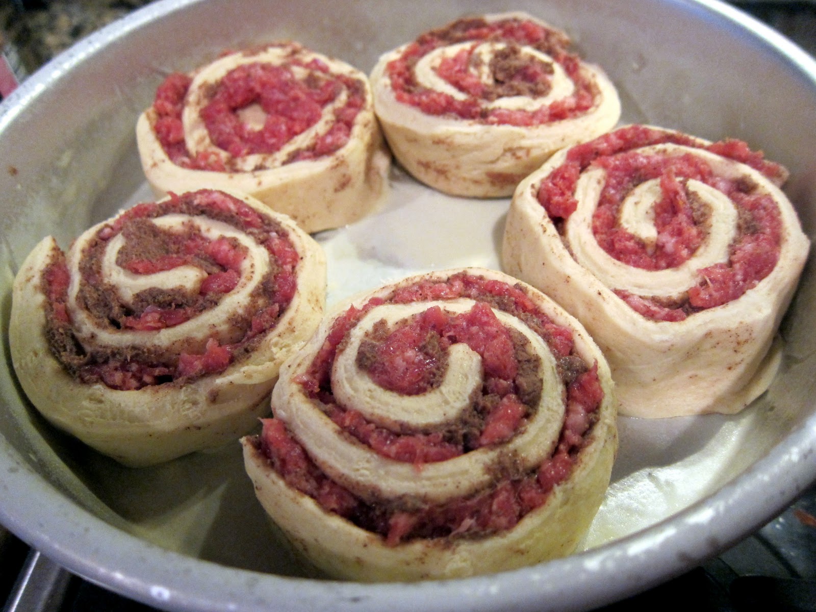 Sausage Cinnamon Rolls Plain Chicken