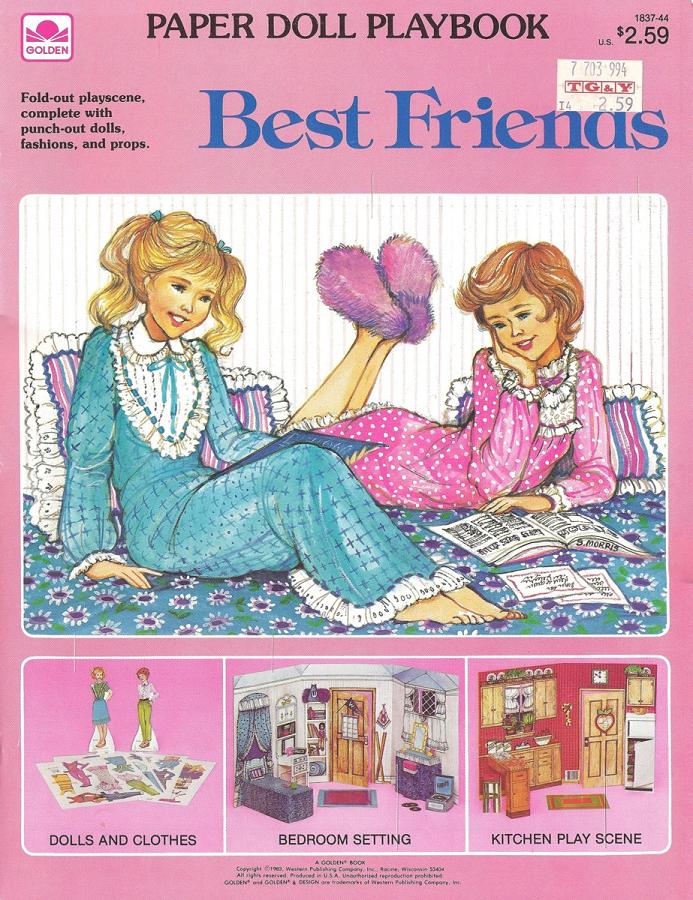 Cut Out Paper Dolls: Best Friends [Book]