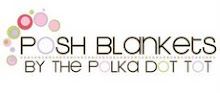 Need another cute baby gift? Visit Posh Blankets by The Polka Dot Tot