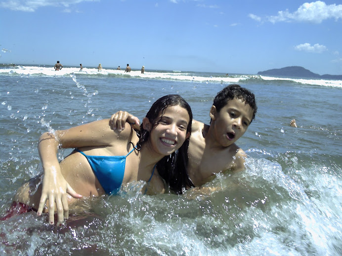 PRAIA DO GONZAGA EM  SANTOS-SP