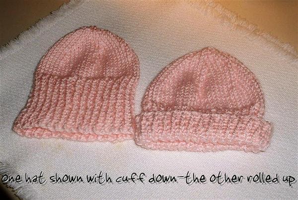 Bella Bambina Knits: Preemie Hat Pattern