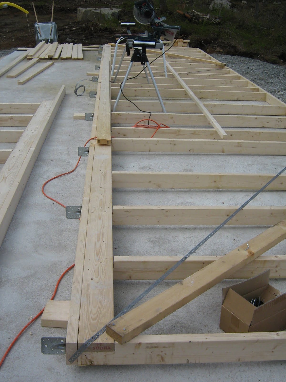 Husbygget: Garagestomme