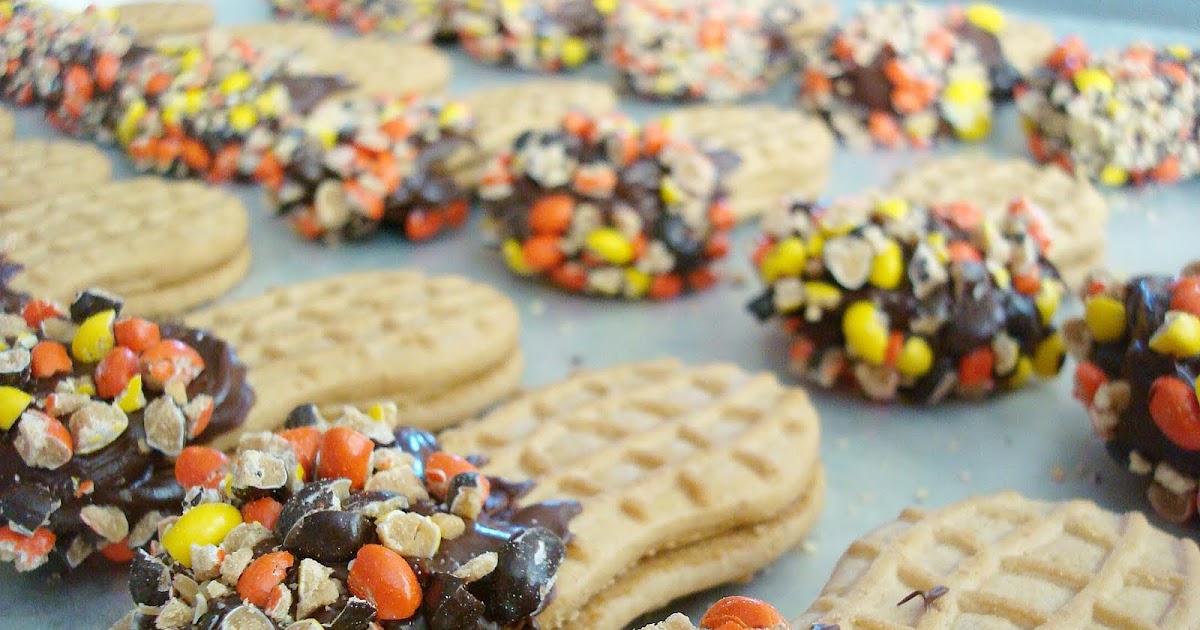 Roll Me Outta Here! Dipped Nutter Butters