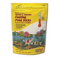 PondCare Spring and Autumn Floating Fish Food Sticks For Koi and Goldfish