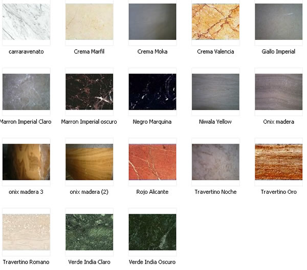 Tipos de marmol para cocina Tipos de marmol para cocina