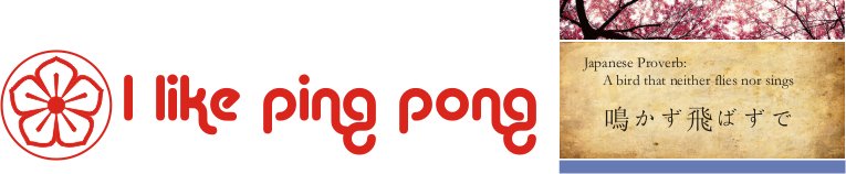 i like ping pong
