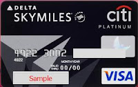 Delta Skymiles Citi Platinum VISA Card