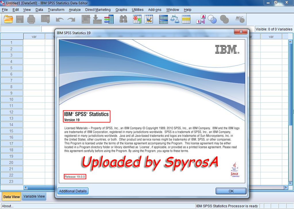 version 19 spss ibm download