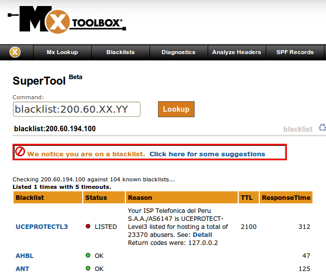 turn on spam protection based on dns blackhole lists turn on spam protection based on dns blackhole lists
