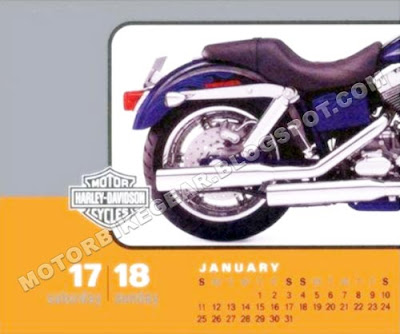 Harley Davidson 2009 Boxed Calendar 2